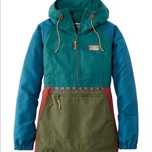L.L. Bean Women's Mountain Classic Anorak, Multi-Color